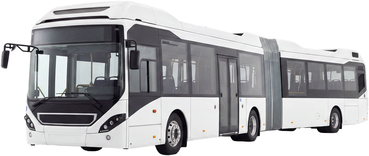 Gelenkbus, freigestellt